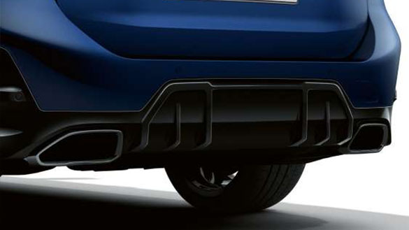 Błyszczące elementy M Shadow Line o rozszerzonym zakresie.